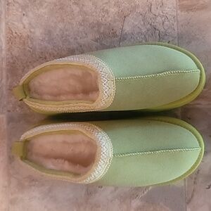 Green Slippers- NEW